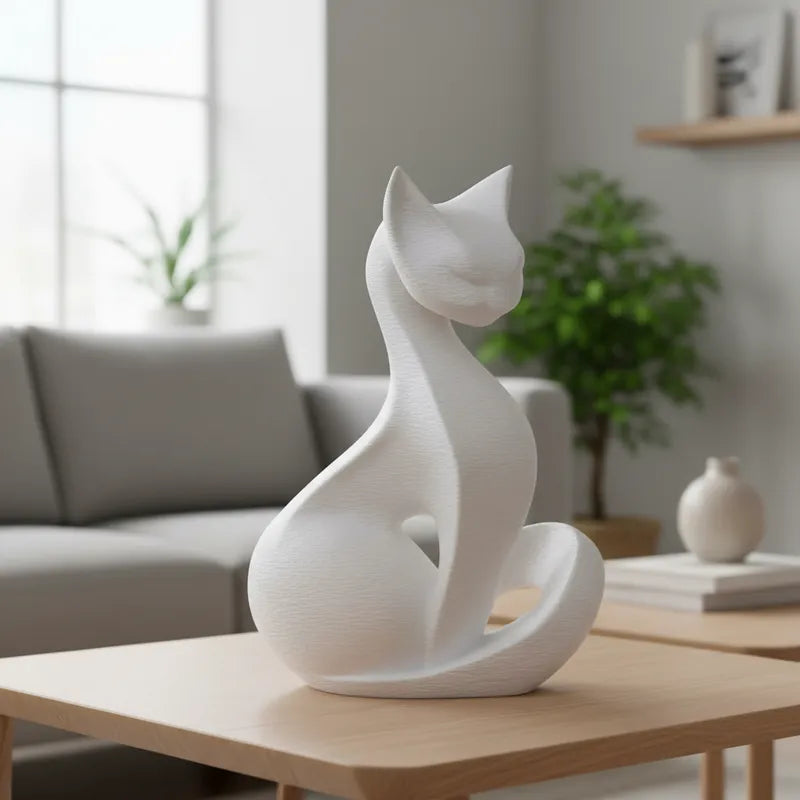 Escultura Gato