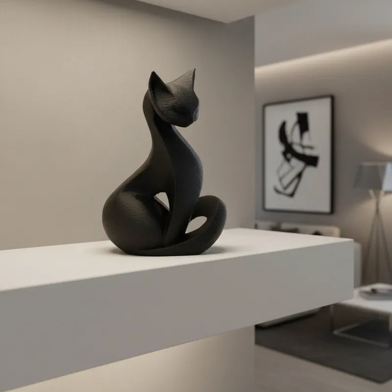 Escultura Gato
