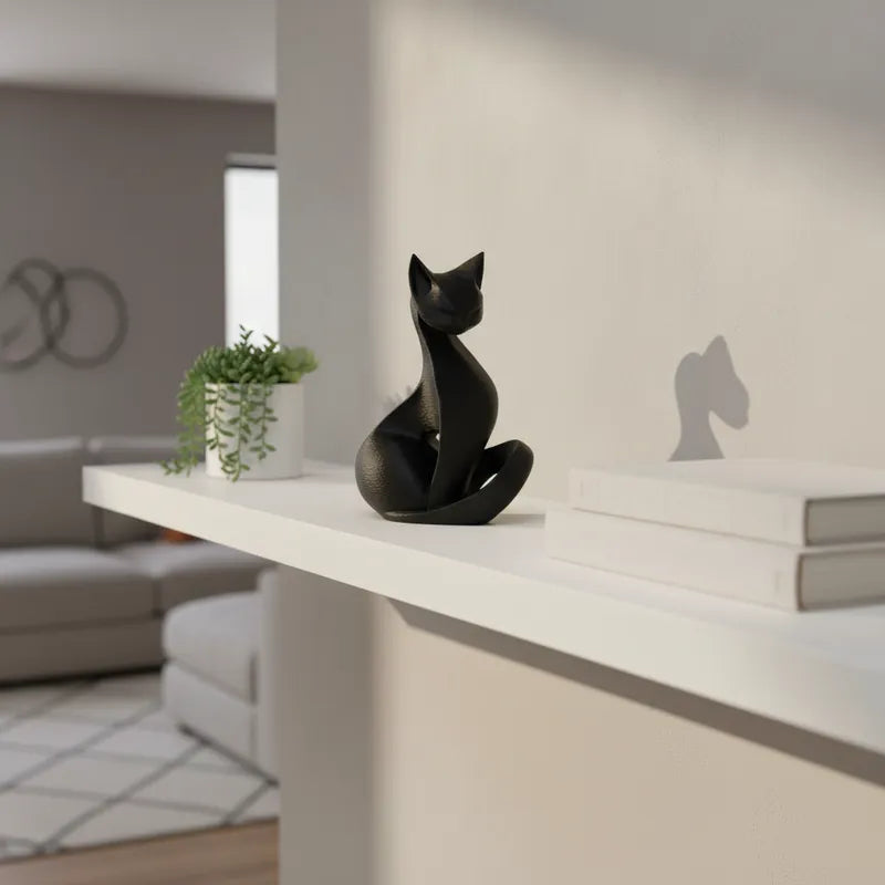 Escultura Gato